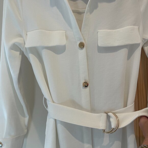 ZARA: Midi Shirt Dress - Picture 3 of 5